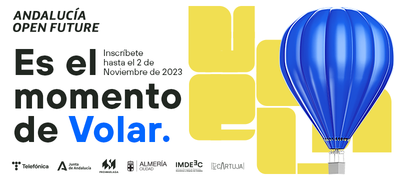 Abierta nueva convocatoria del programa de aceleración de startups de Andalucía Open Future