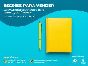 Aprende a escribir para vender en nuestro taller para pymes y autónomos sobre copywriting estratégico