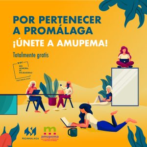 Asóciate gratis a Amupema si eres emprendedora de la Red de Incubadoras de Promálaga