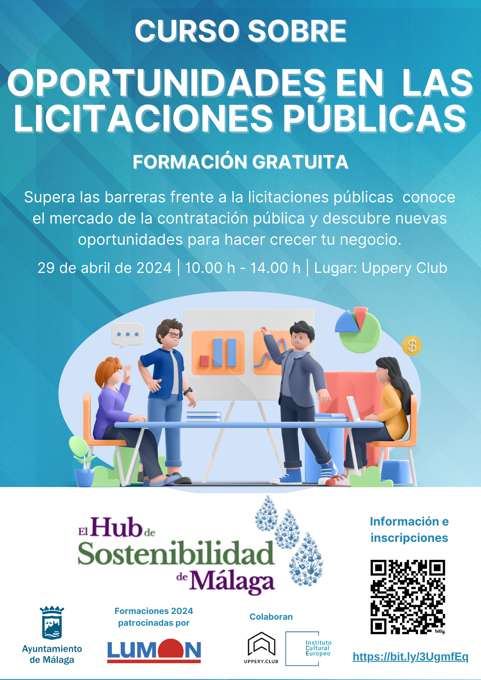 Curso gratis en Málaga sobre las oportunidades de las licitaciones públicas en tu empresa