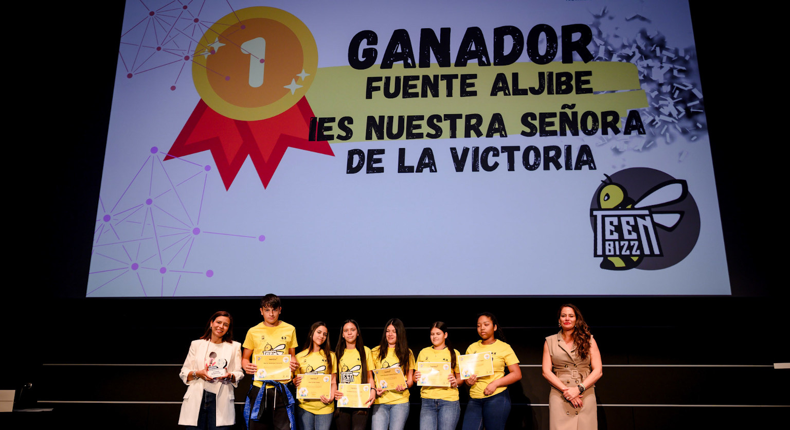 El Cine Albéniz acoge la novena edición de los premios del programa 'Cultura emprendedora'