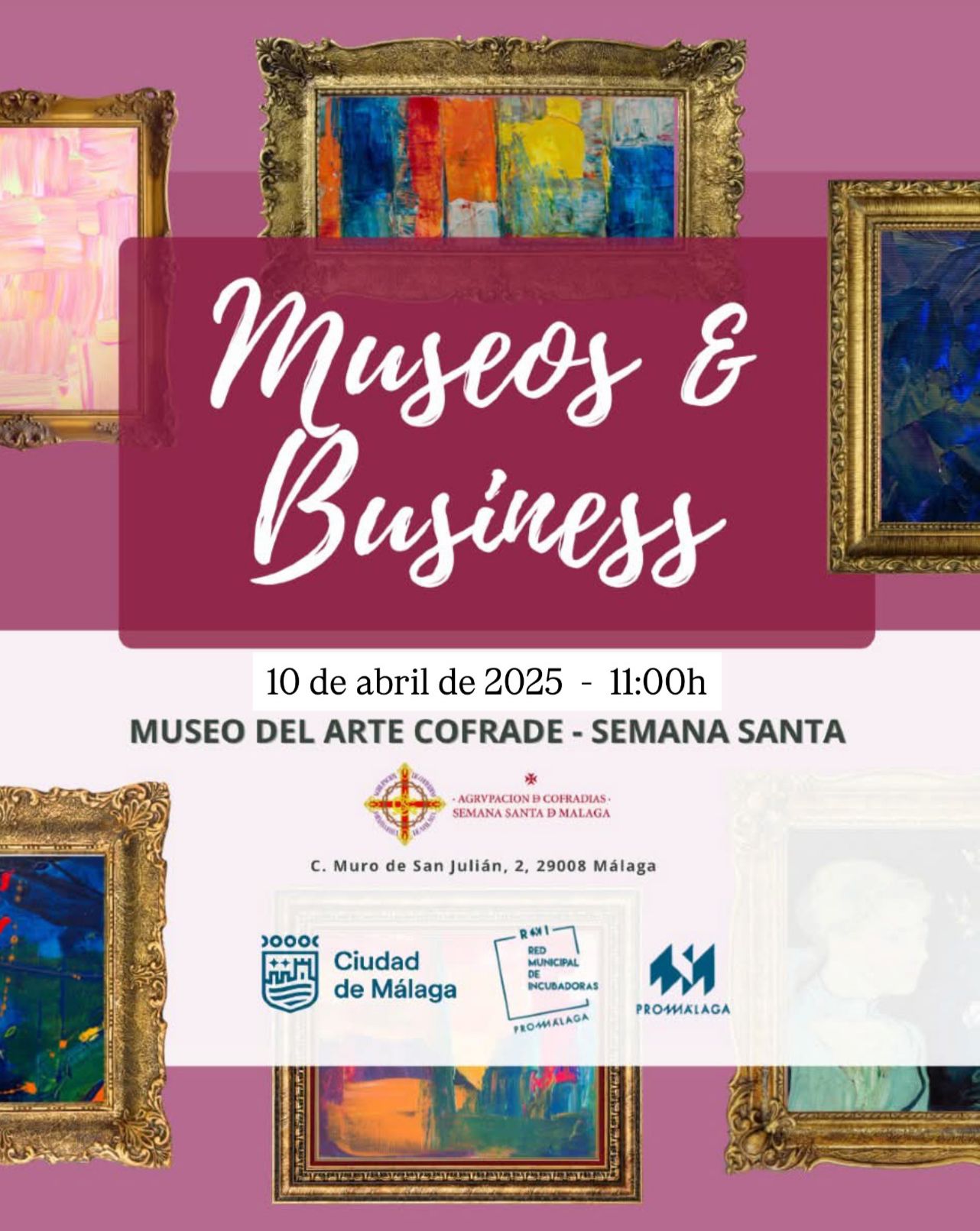 Networking 'Museos & Business' de Promálaga en el Museo del Arte Cofrade