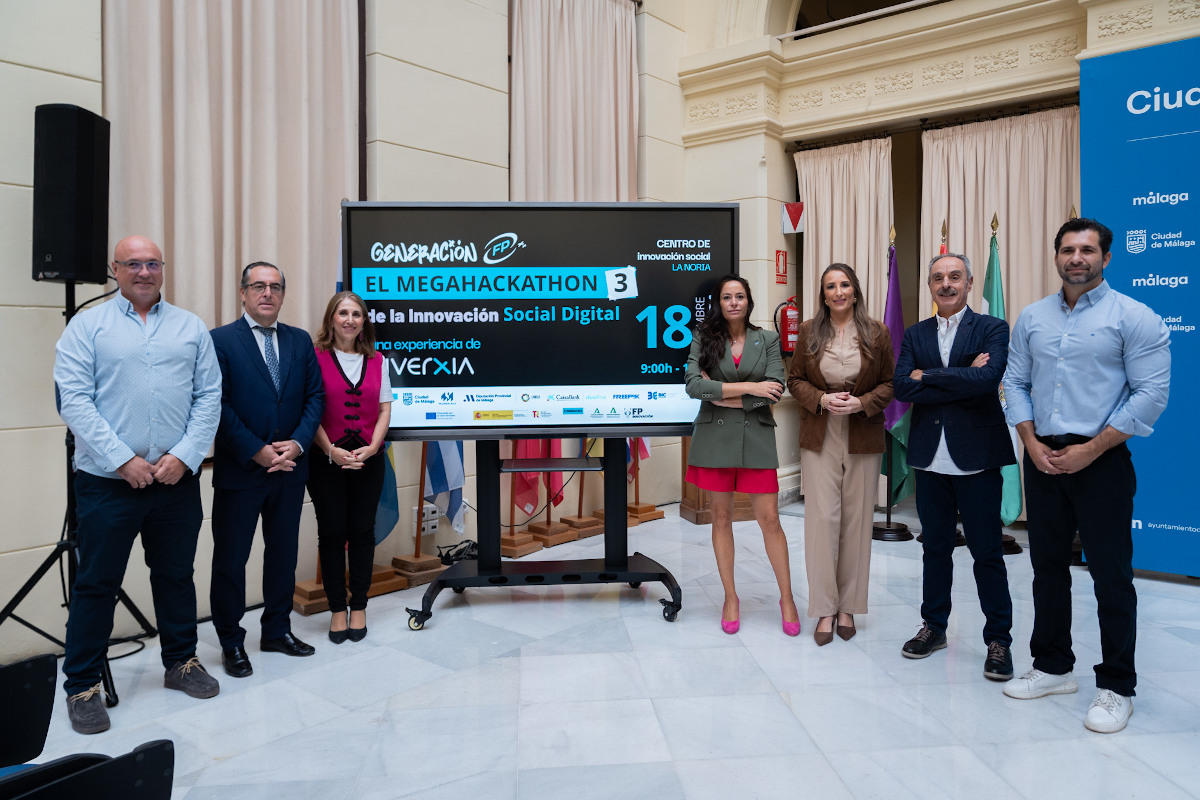 Málaga acogerá el 18 de noviembre la tercera edición del mayor concurso nacional de emprendimiento en innovación social digital para FP