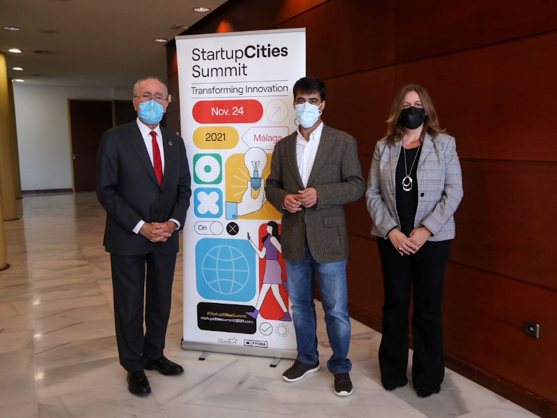 Málaga reúne a empresas innovadoras de 11 países europeos en la edición presencial de 'Global StartupCities Summit' el 24 de noviembre