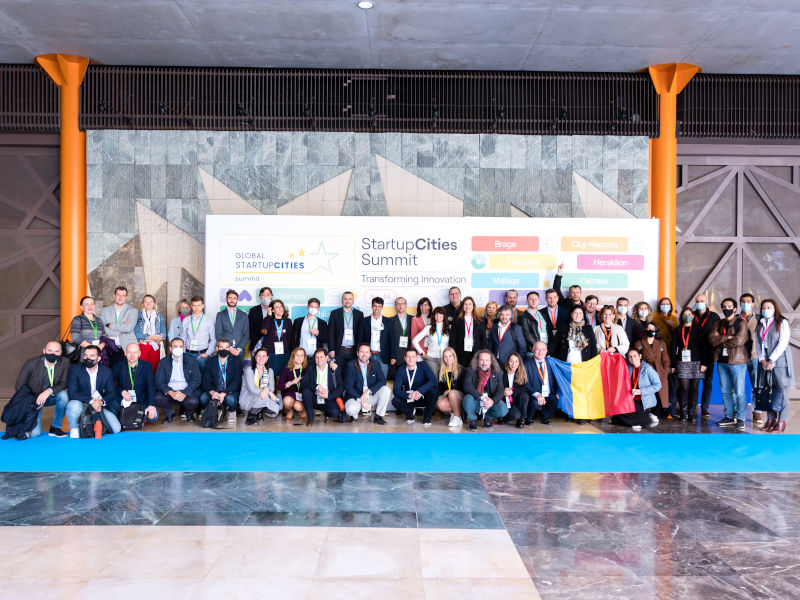 La cumbre internacional ‘Global StartupCities Summit’ concluye en Málaga con la creación de una comunidad de startups para compartir soluciones climáticas
