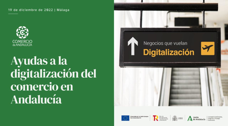 Subvenciones de la Junta de Andalucía para impulsar la digitalización de pymes del comercio local