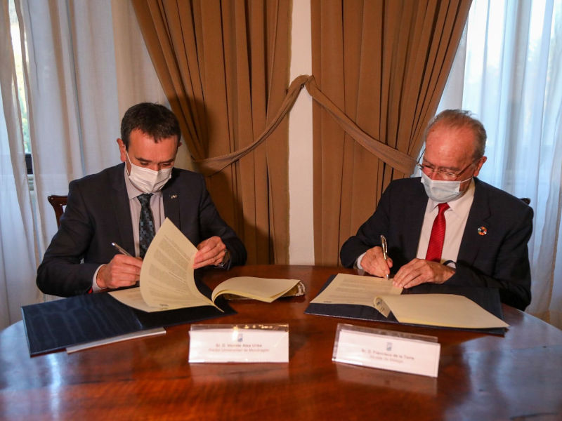 El ayuntamiento y Mondragon Unibertsitatea firman un protocolo de colaboración para potenciar Málaga como ecosistema de emprendimiento