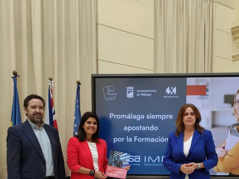 El Ayuntamiento de Málaga, a través de Promálaga, y ESESA IMF impulsan un plan de formación para los empresarios de la Red Municipal de Incubadoras
