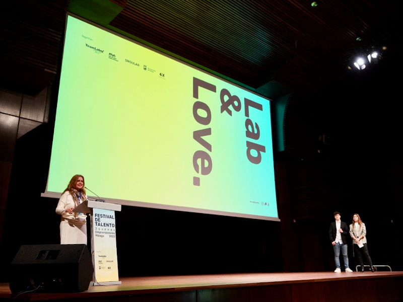 Mondragon Unibertsitatea y TeamLabs ponen en valor el trabajo realizado junto al Ayuntamiento de Málaga en el Festival de Talento Jóvenes Emprendedores