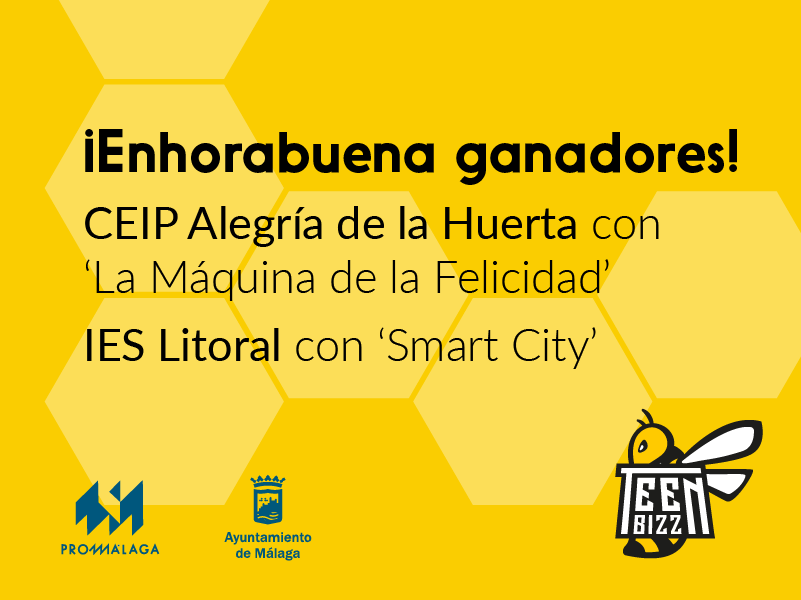 El CEIP Alegría de la Huerta y el IES Litoral, ganadores del programa educativo municipal Teenbizz